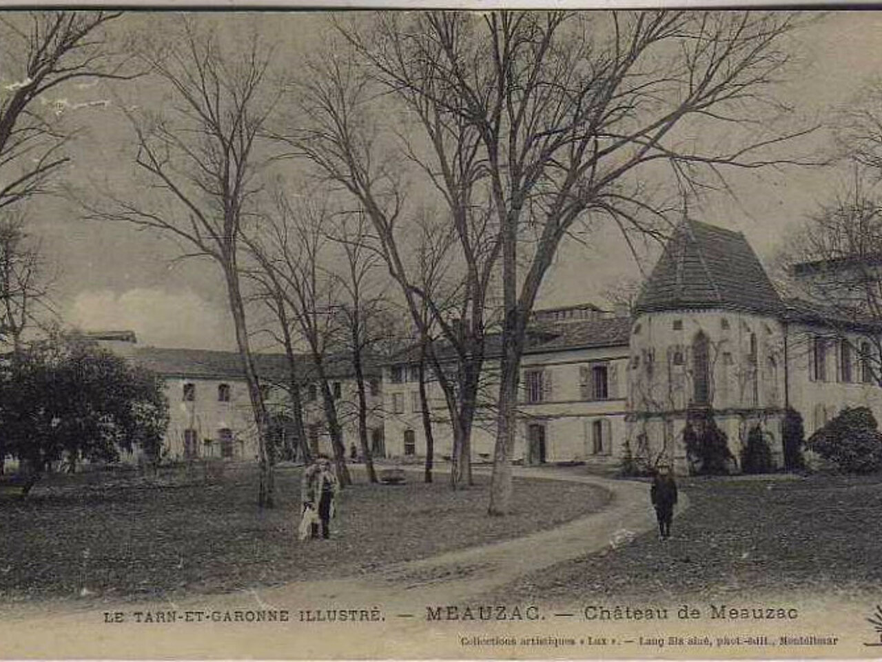 Parc arboré avec château à Meauzac